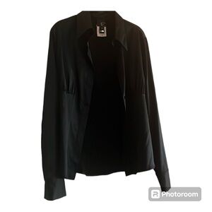 Just Cavalli silk button down blouse